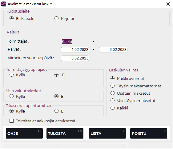 Avoimet ja maksetut laskut.PNG